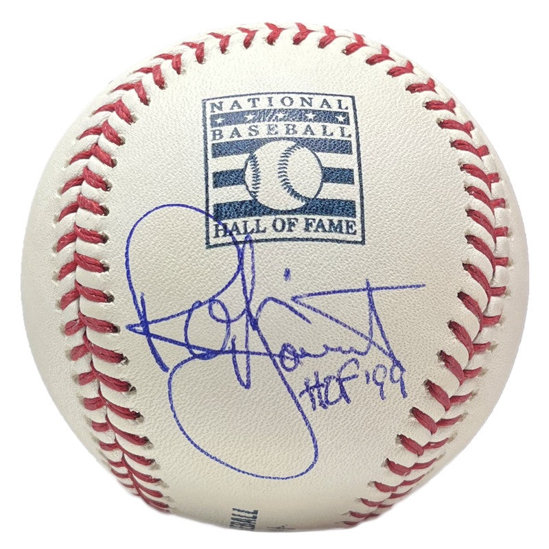 Robin Yount Autographed Inscribed HOF ’99 Hall of Fame Logo Baseball Fanatics