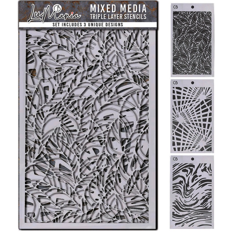 Ciao Bella Stencil Mix Triple Layer Set #002