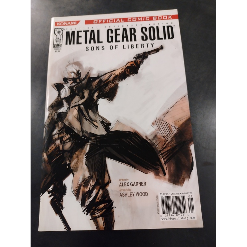 Metal Gear Solid Sons of Liberty #4 VF/NM
