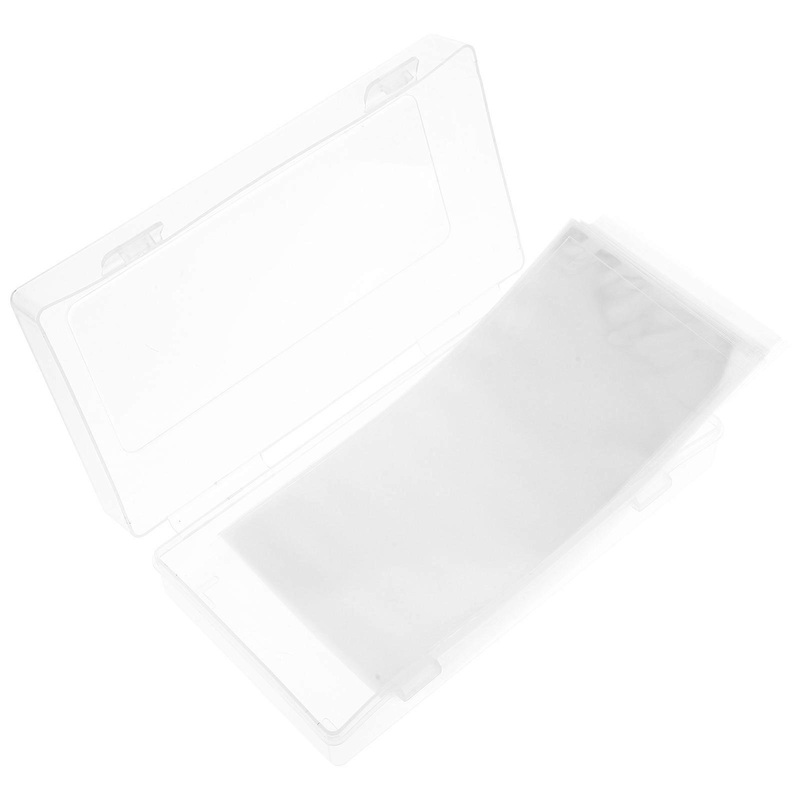 Sleeves for Bills Transparent Bill Holder for 100Pcs Set