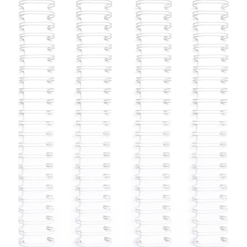 We R Memory Keepers Cinch Wires .625 4/Pkg White