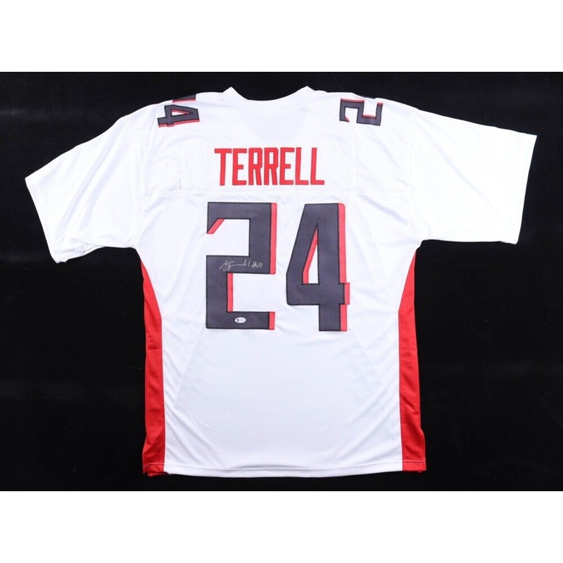 A. J. Terrell Signed Falcons Jersey (Beckett) Atlanta 2020 1st Rnd Pck / Clemson