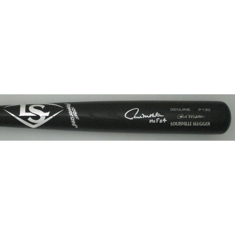 Brewers PAUL MOLITOR Signed Louisville Slugger Gm Model P130 Bat AUTO w/ HOF ’04