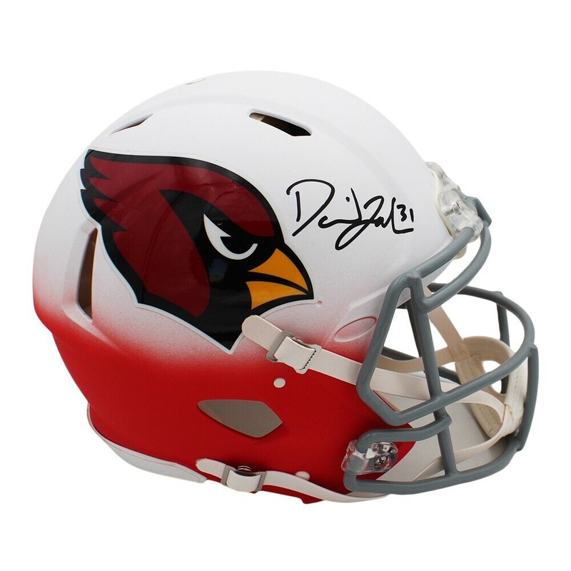 David Johnson Signed Arizona Cardinals Custom Speed Authentic Hydro NFL Helmet