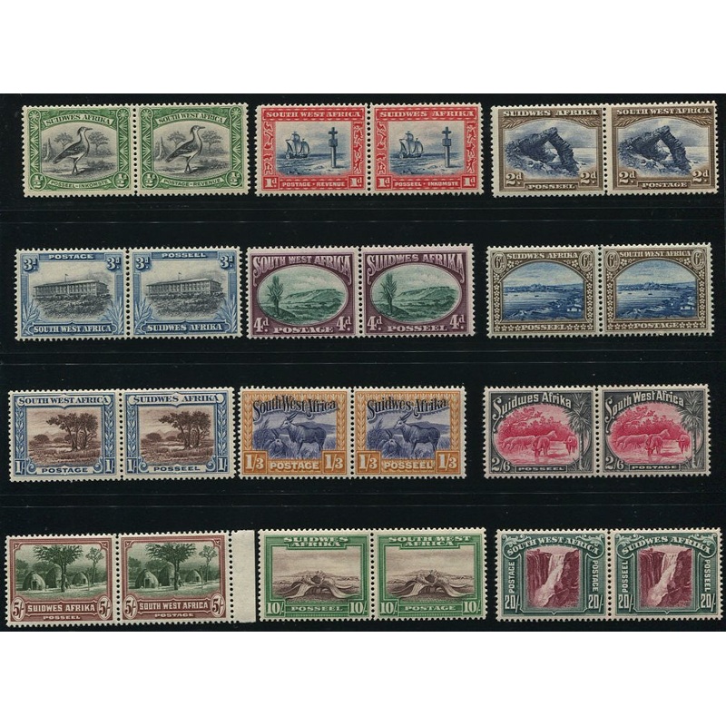 SWA 1931 PICTORIALS MNH – SACC 103/114
