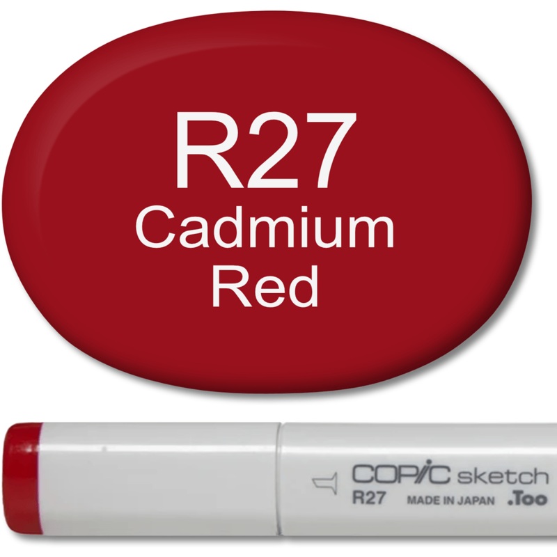 Copic Sketch Marker – R27 Cadmium Red