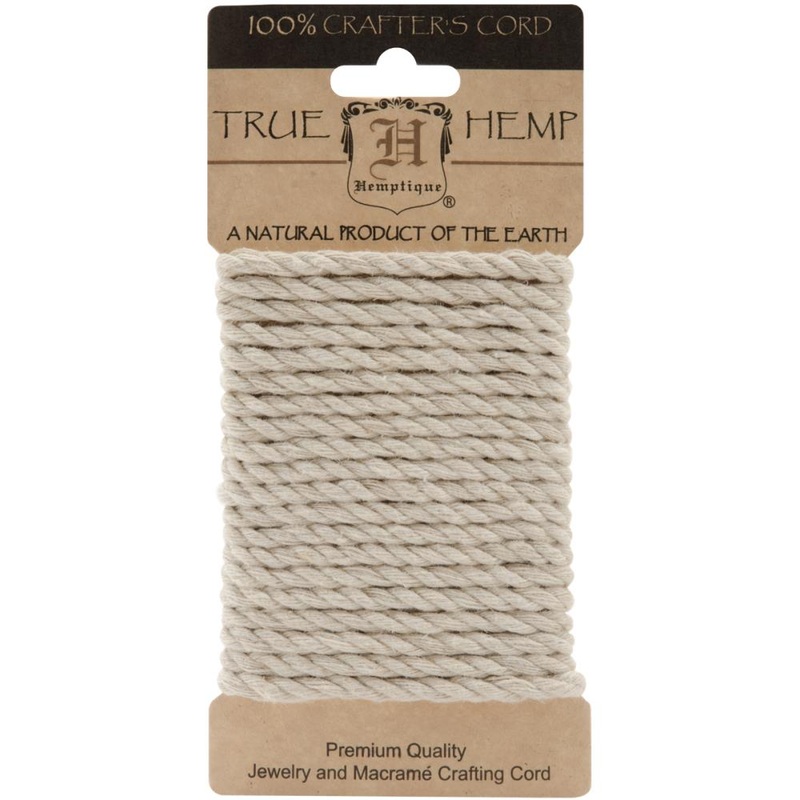 Hemp Rope 4mmX9.84′ Natural