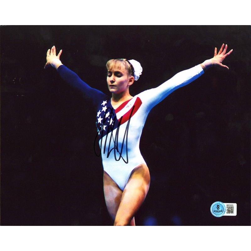 Shannon Miller Authentic Signed 8×10 Horizontal Photo Autographed BAS #BR53203