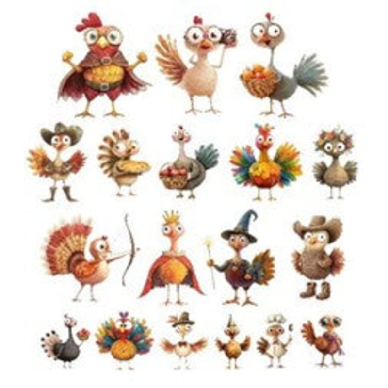 Simply Stated – Quirky Turkey Ephemera