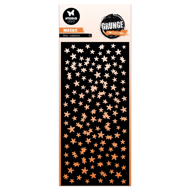 Studio Light Grunge – Mask Star Confetti