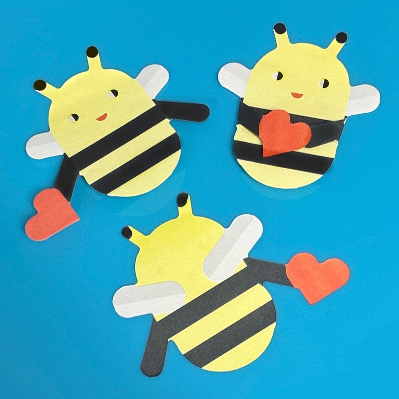 Sweet Bee Shaped Double Sided Sticky Notes