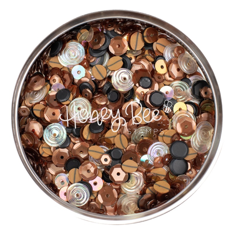 Chestnut Caf – Sequin Mix