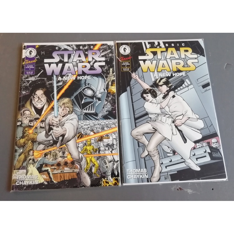 Classic Star Wars – A New Hope #1 + 2 PF FN/VF Complete Set