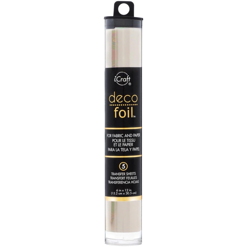 Deco Foil Specialty Transfer Sheets 6X12 5/Pkg Opal