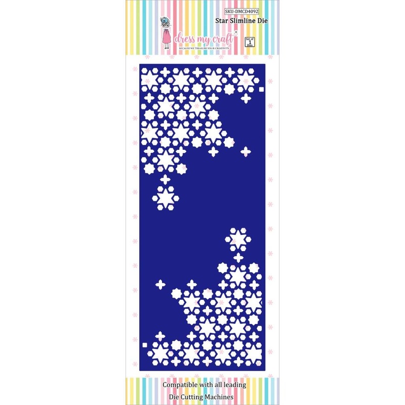 Dress My Craft Dies Star Slimline