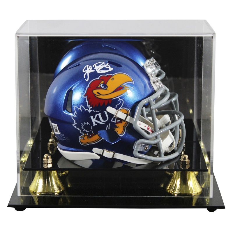 Kansas John Riggins Authentic Signed Speed Mini Helmet W/ Case BAS Witnessed