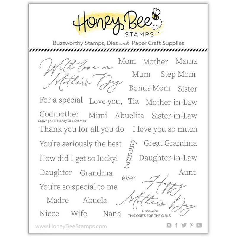 This One’s For The Girls – 6×6 Stamp Set