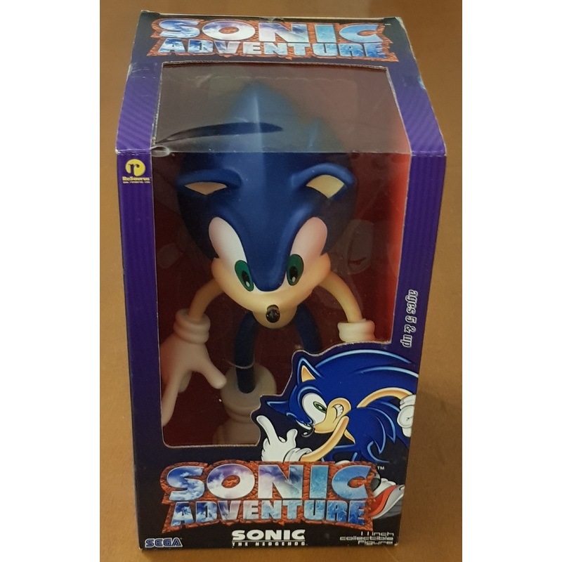1999 Sonic Adventure 11 Sonic the Hedgehog Vinyl Figure