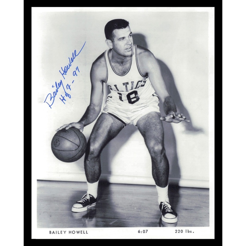 Bailey Howell Autographed Signed 8×10 Photo Boston Celtics SKU #244924