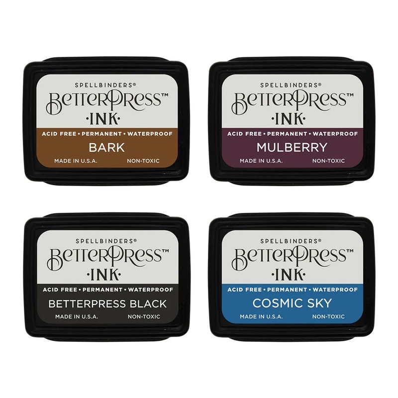 BetterPress Ink Spellbinders – Regal Tones