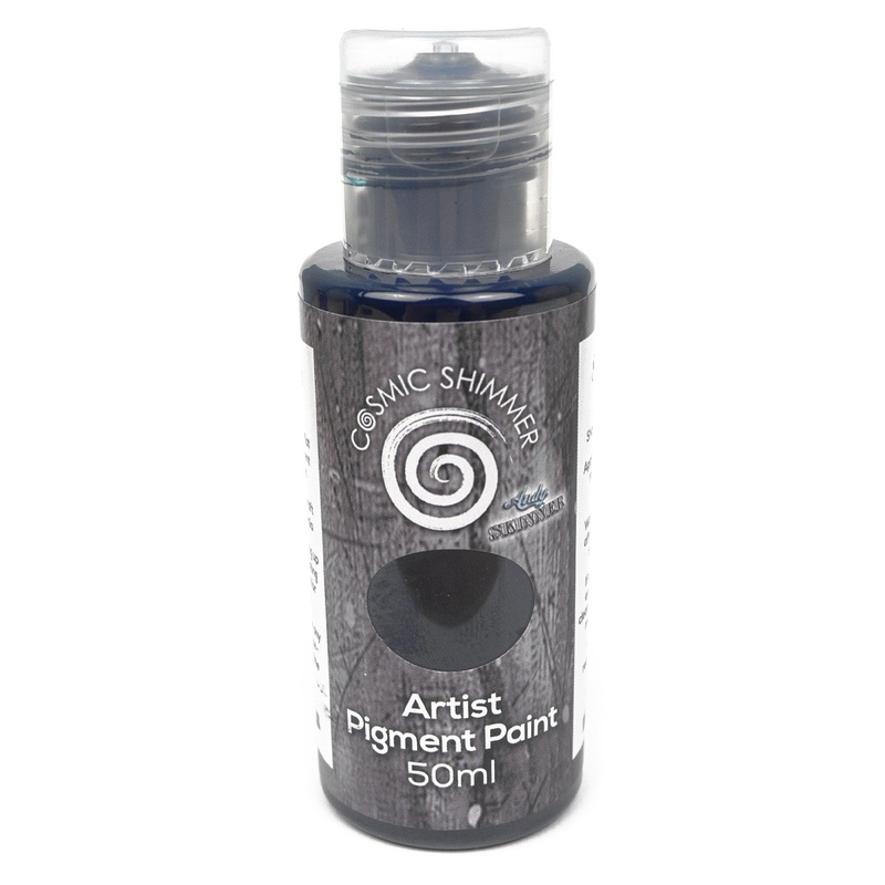 Cosmic Shimmer Andy Skinner Artist Pigment Paints Prussian Blue 50ml