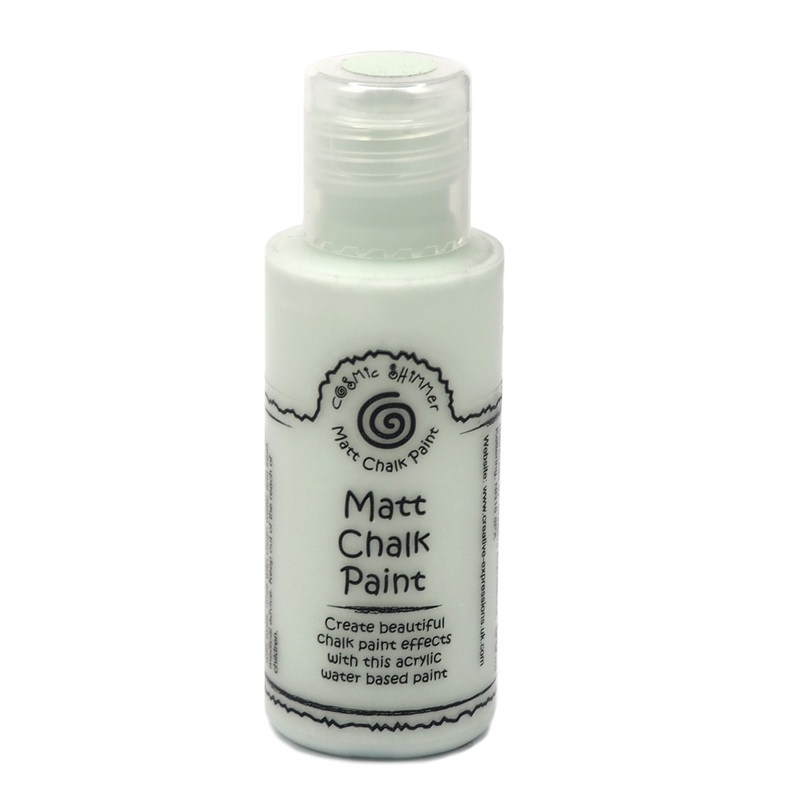 Cosmic Shimmer Andy Skinner Matt Chalk Paint Cool Mint 50ml