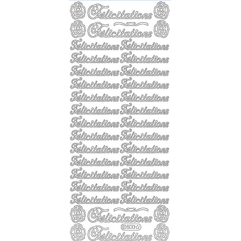 Elizabeth Craft Peel Off Stickers – Flicitations – VARIOUS COLORS