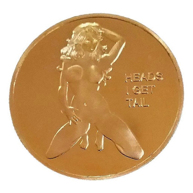 Sexy Woman Coin Sexy Woman Pattern Love Commemorative Coins Craft Coins Metal Material Perfect Gifts for Coin Collectors  Gold