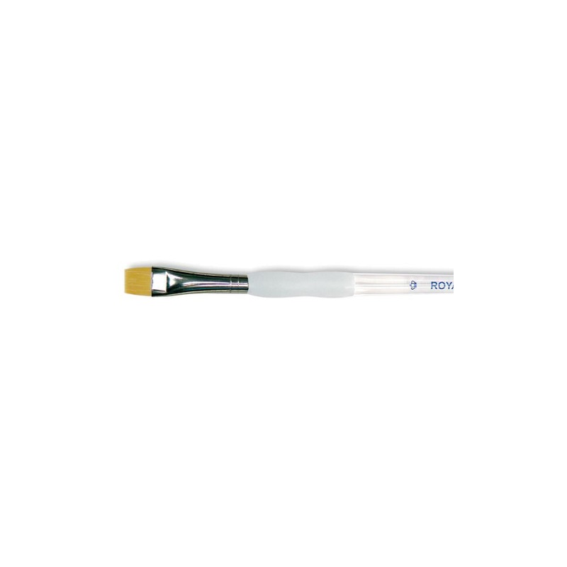 Soft-Grip Golden Taklon Short Shader Brush Size 2