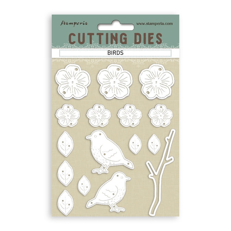 Stamperia  Cutting Dies A6-Birds