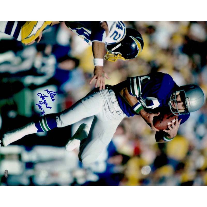 Steve Largent Autographed 16×20 Photo Seattle Seahawks HOF ’95 MCS Holo #68116