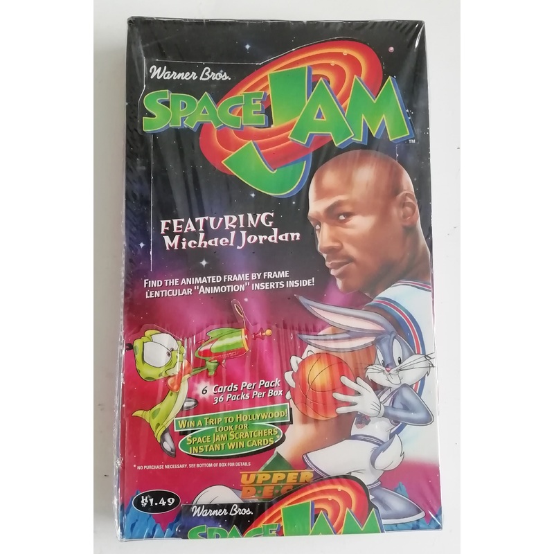 Space Jam Upper Deck SEALED Trading Card Box