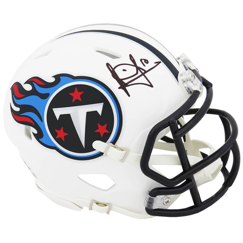 Vince Young Signed Tennessee Titans T/B White Riddell Mini Helmet – CSS LIVE