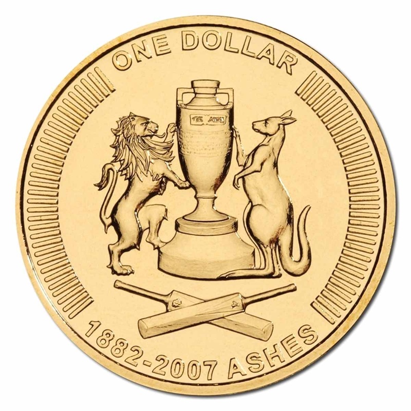 2007 $1 Ashes Uncirculated Coin