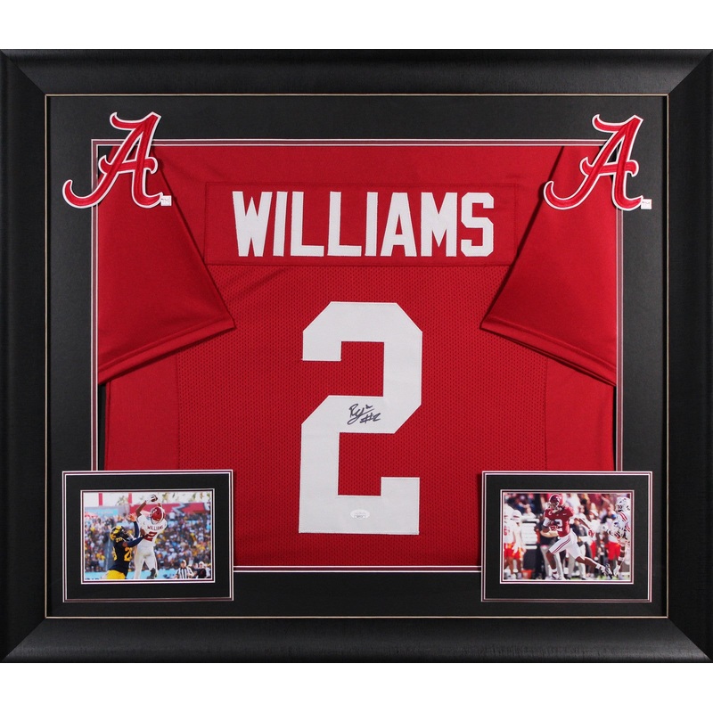 Alabama Ryan Williams Authentic Signed Maroon Pro Style Framed Jersey JSA