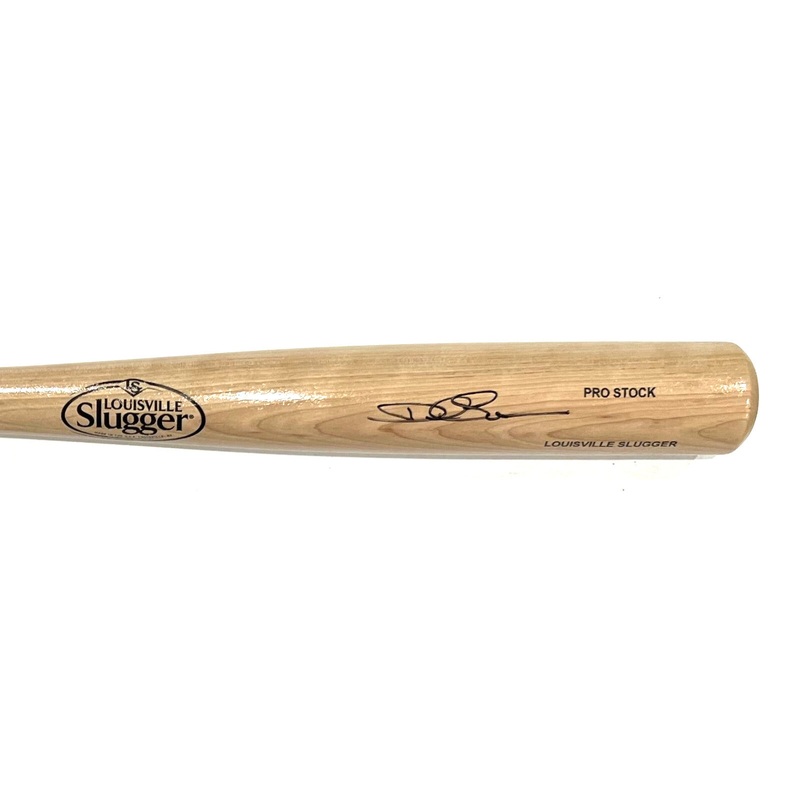 Brewers DALE SVEUM Signed Louisville Slugger Blonde Bat AUTO – BECKETT