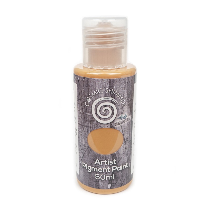 Cosmic Shimmer Andy Skinner Artist Pigment Paints Transparent Yellow Iron Oxide 50ml