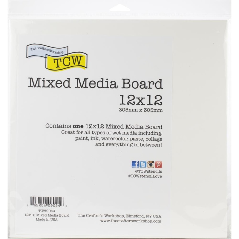 Crafter’s Workshop Mixed Media Board 12X12
