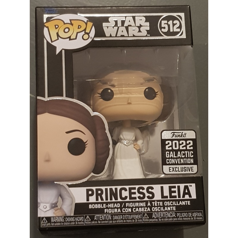 Funko Pop! Star Wars Princess Leia #512 Vinyl Figure (Galactic Convention)