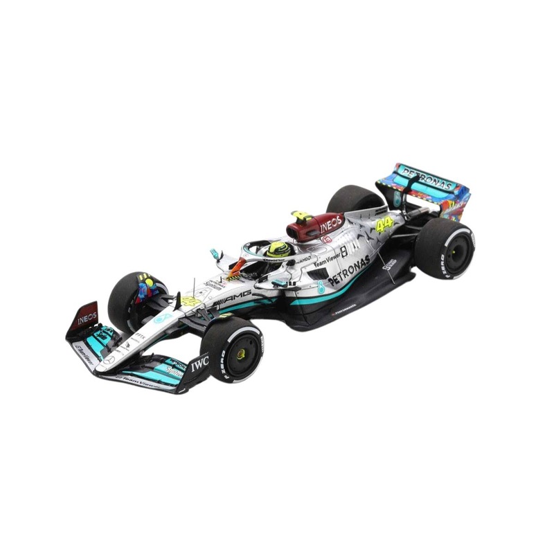 Mercedes-AMG Petronas F1 W13 E Performance No.44 Mercedes-AMG Petronas F1 Team – Miami GP 2022 – Lewis Hamilton – 1:43 Scale Resin Model Car