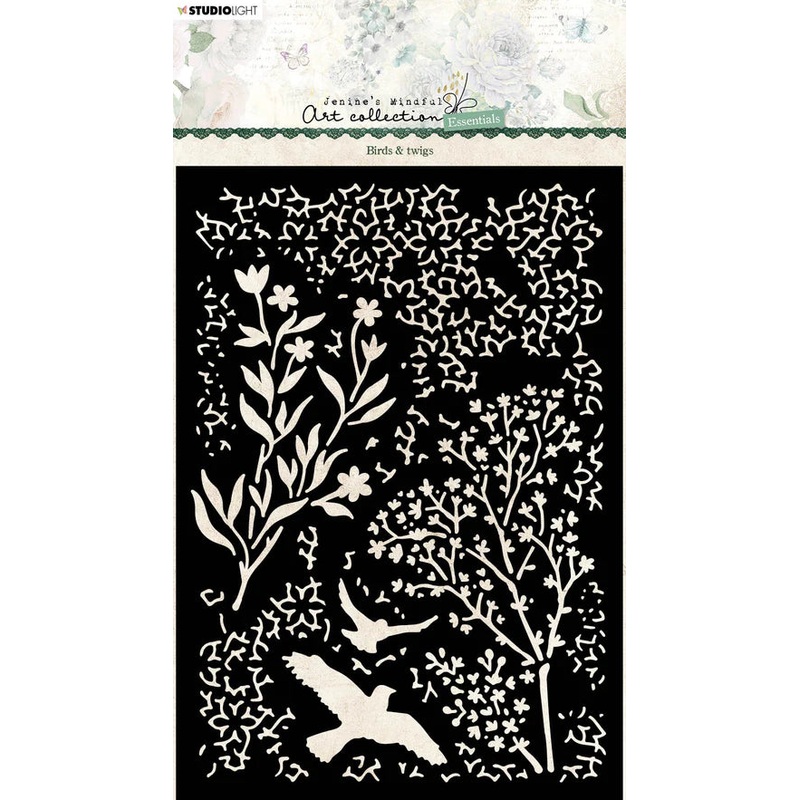 Studio Light Mask Birds & Twigs Essentials 148x210x1mm 1 PC nr.102