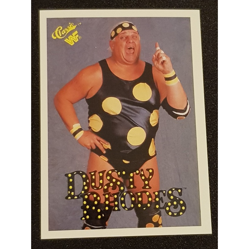 1990 Classic WWF Dusty Rhodes #16 Trading Card