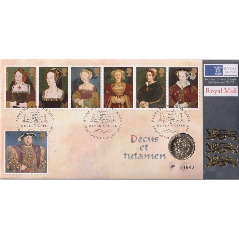 1997 UK Brilliant UNC 1 Cover – Royal Mint