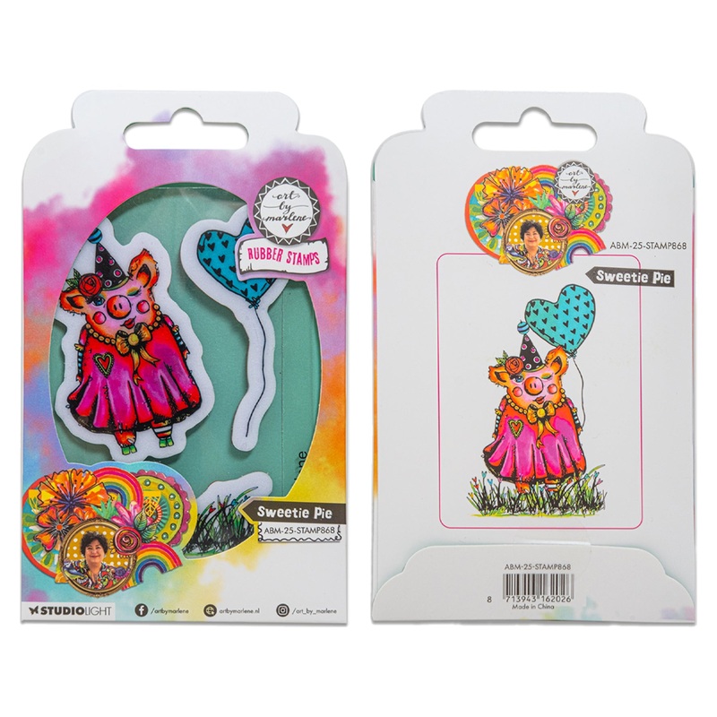 Art By Marlene Cling Rubber Stamp – Sweetie Pie