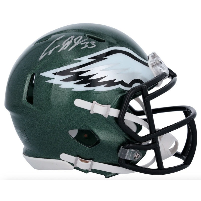Cooper DeJean Autographed Philadelphia Eagles Mini Speed Helmet Fanatics