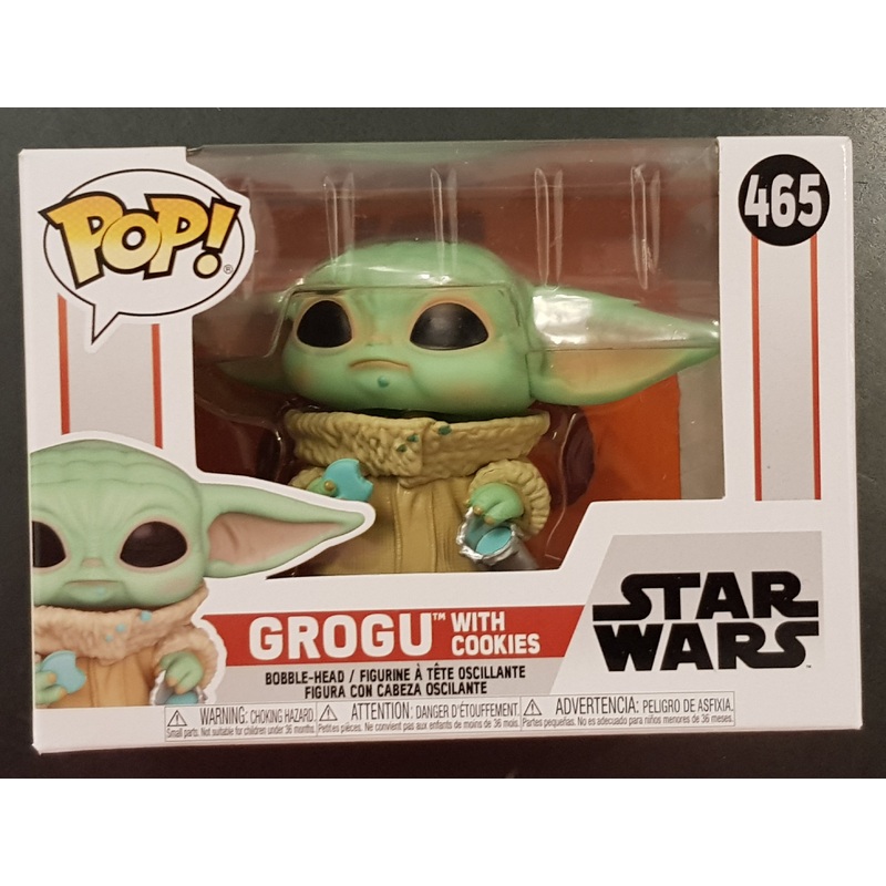 Funko Pop! Star Wars Grogu with Cookies #465
