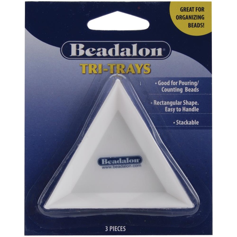 Tri Trays 3/Pkg 3X3X.5