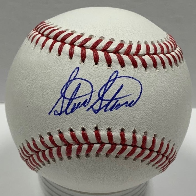White Sox STEVE STONE Signed Official MLB Baseball AUTO – Orioles Cy Young – JSA