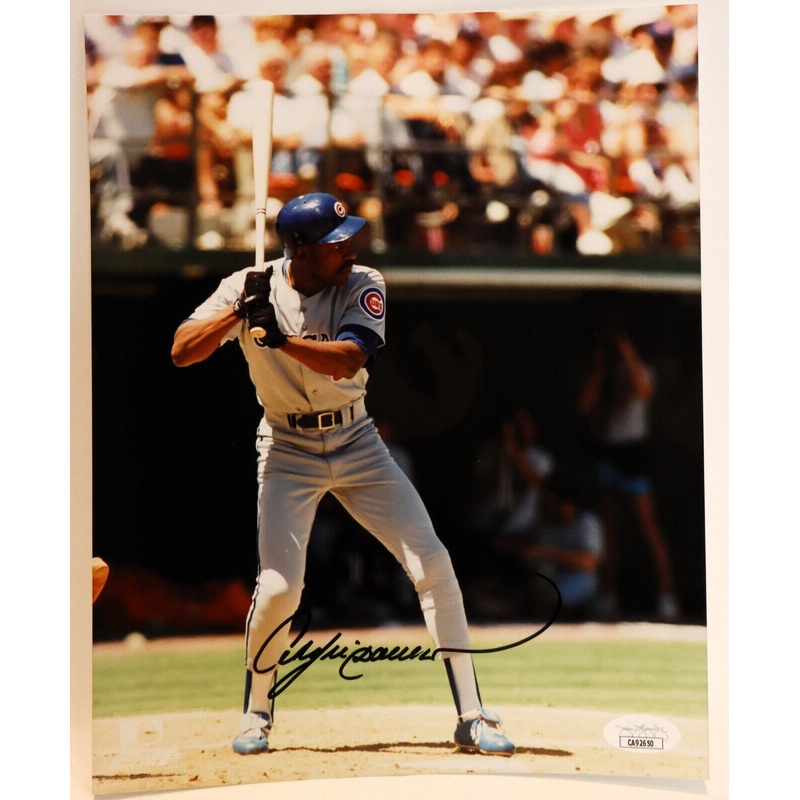 Andre Dawson Autographed 8×10 Photo JSA COA