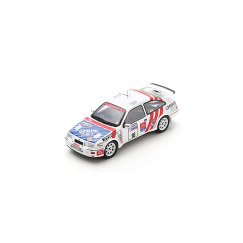 Ford Sierra RS Cosworth No.18 3rd Lombard RAC Rally 1987 – J. McRae – I. Grindrod – 1:43 Scale Resin Model Car